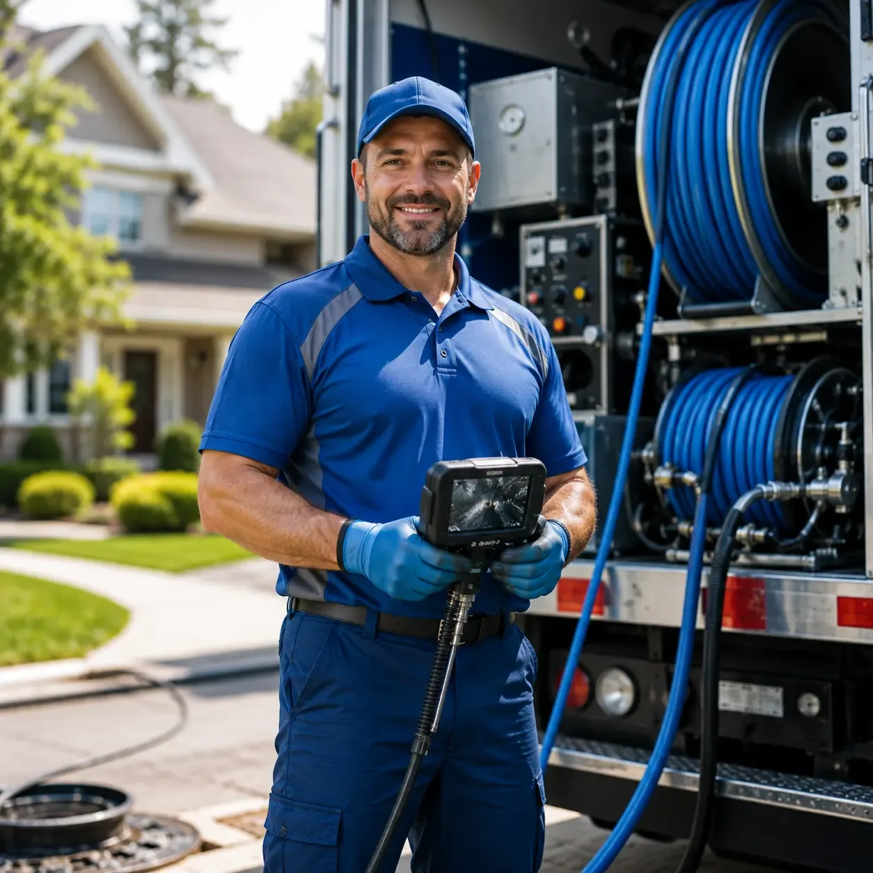 Local outdoor drain cleaning specialists in Ackworth, IA